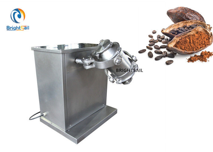 SS 304 خلط مسحوق الغذاء آلة مختبر كاكاو طحين القهوة خلاط