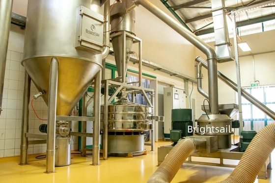 Sus 304 Moringa Leaves Pulverizer آلة مسحوق الأوراق ACM طاحونة من برايتسيل