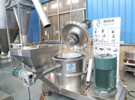 Sus 304 Moringa Leaves Pulverizer آلة مسحوق الأوراق ACM طاحونة من برايتسيل